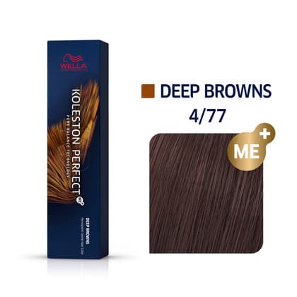 Wella Koleston Perfect 4/77 Medium Brown/Brown Brown Permanent
