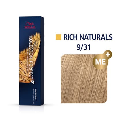 Wella Koleston Perfect 9/31 Very Light Blonde/Gold Ash Permanent
