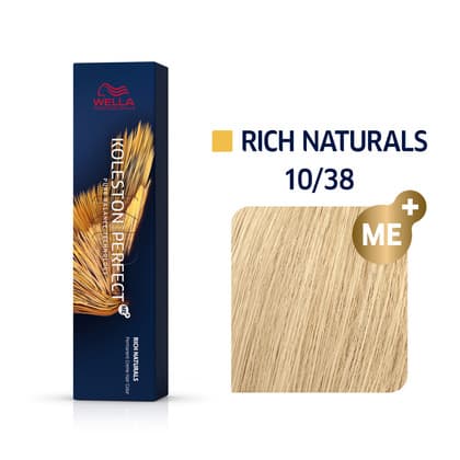 Wella Koleston Perfect 10/38 Lightest Blonde/Gold pearl Permanent