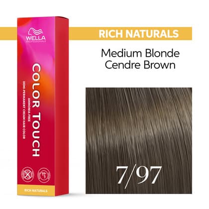 Wella Color Touch 7/97 Medium Blonde/Cendre Brown
