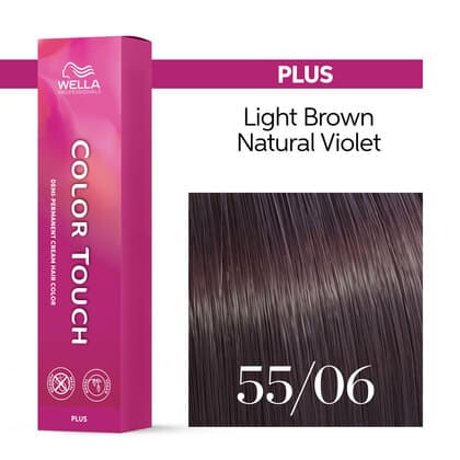 Wella Color Touch Plus 55/06 Light Brown/ Natural Violet