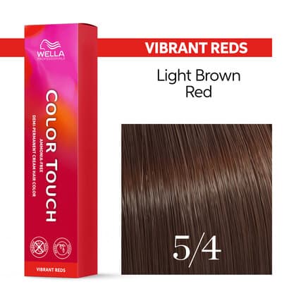 Wella Color Touch 5/4 Light Brown/Red