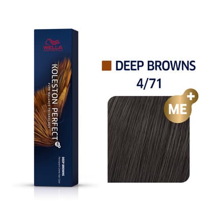 Wella Koleston Perfect 4/71 Medium Brown/Brown Ash Permanent