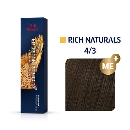 Wella Koleston Perfect 4/3 Medium brown/Gold Permanent