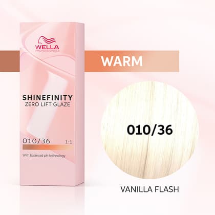 Wella Shinefinity Zero Lift Glaze 010/36 Lightest Blonde Gold Violet (Vanilla Flash)